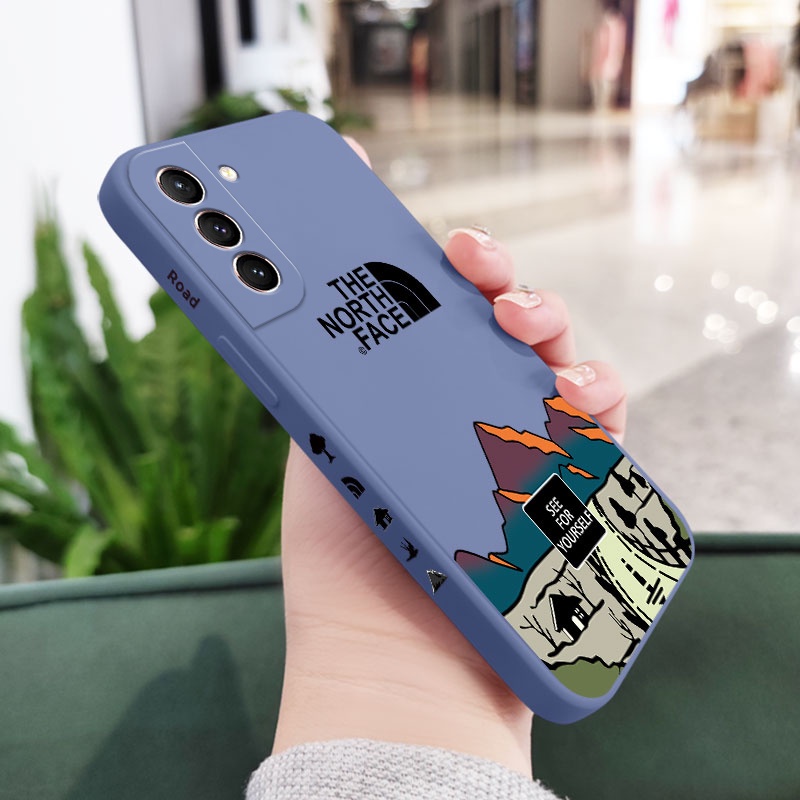 Ốp Điện Thoại Cảm Giác Thoải Mái Đường Dài Cho Samsung Galaxy S21 S20 FE Ultra Plus