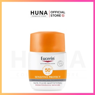 ( AUTH- PHÁP) Kem Chống Nắng Eucerin Sensitive Protect SPF50+ Tặng Kèm Kem Dưỡng Ban Đêm Eucerin 20ml