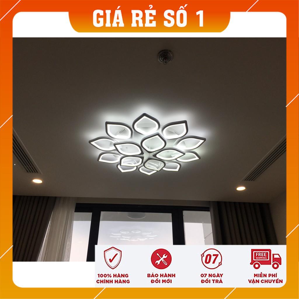 Giá Rẻ Số 1 Đèn ốp trần phòng khách, đèn LED G13, có điều khiển từ xa, 3 chế độ sáng riêng biệt