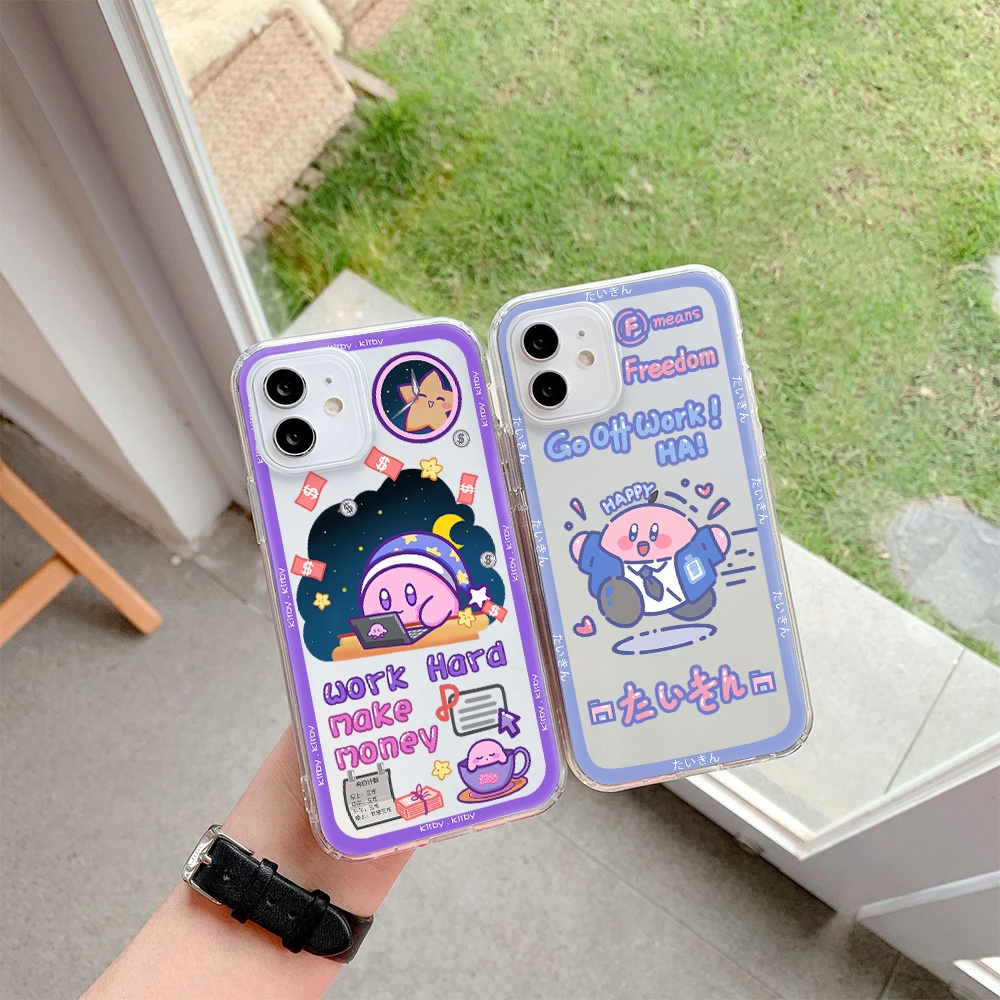 Ốp Điện Thoại Tpu Mềm Chống Sốc In Hình Kirby Cho iPhone 11 12 13 pro max XS X XR XSMax 7 8 6 6s plus SE 2020