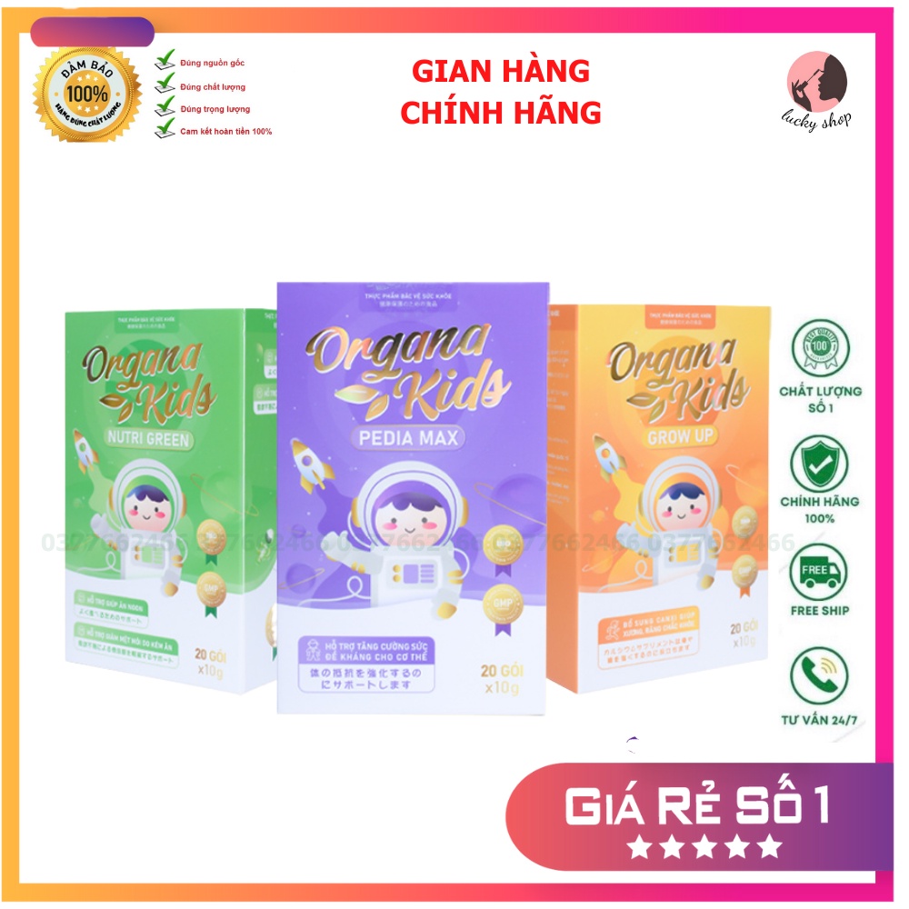Thạch dinh dưỡng trẻ em organa kids Laco [ hàng chuẩn ]