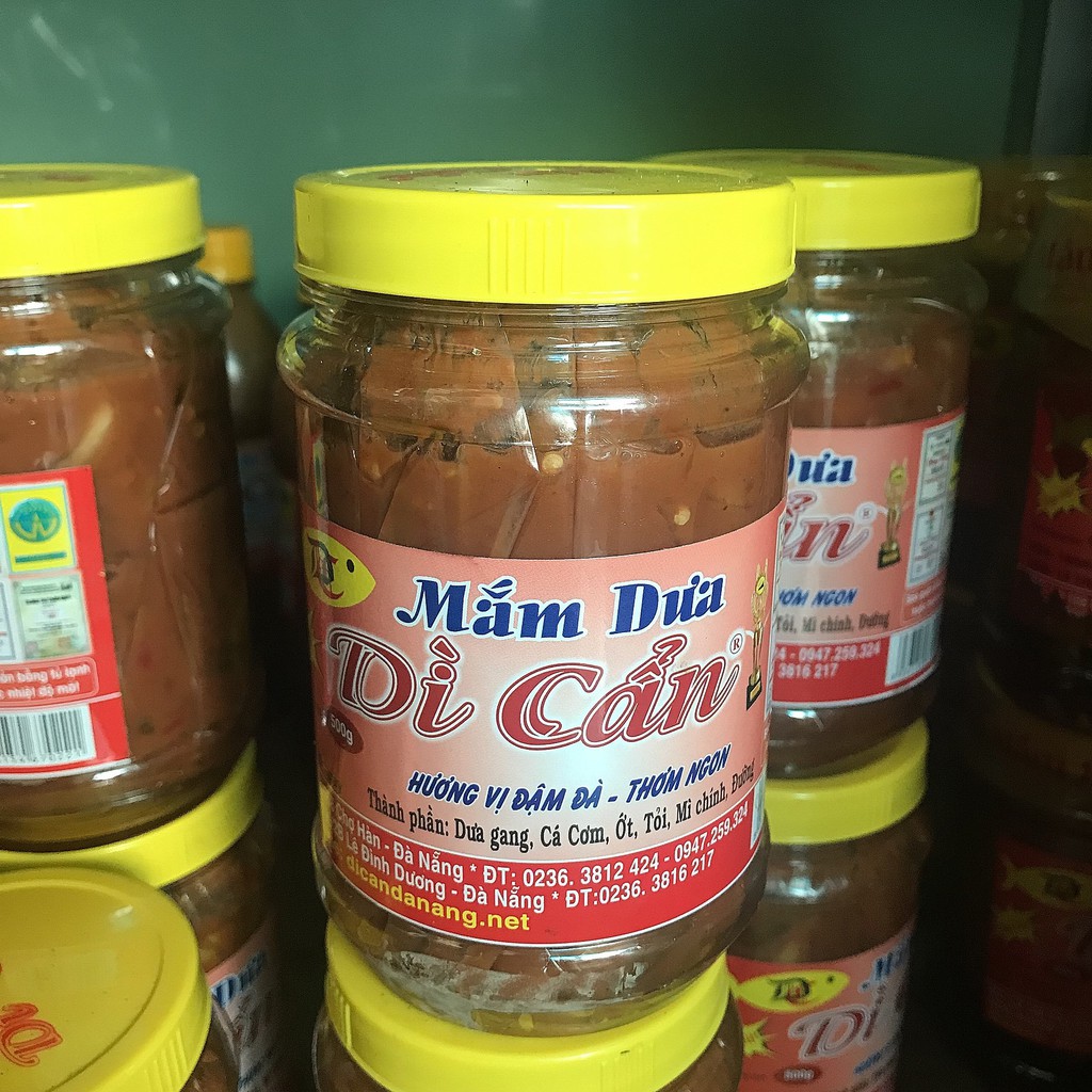 Mắm Dưa Dì Cẩn 500gr - Đặc Sản Đà Nẵng | BigBuy360 - bigbuy360.vn