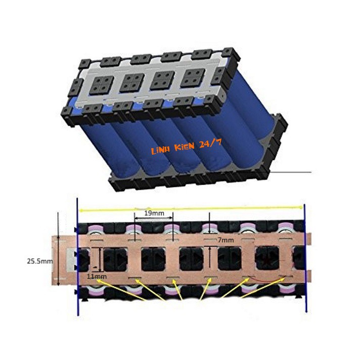 1 Mét Kẽm Đôi Hàn Cell Pin 0.15mm