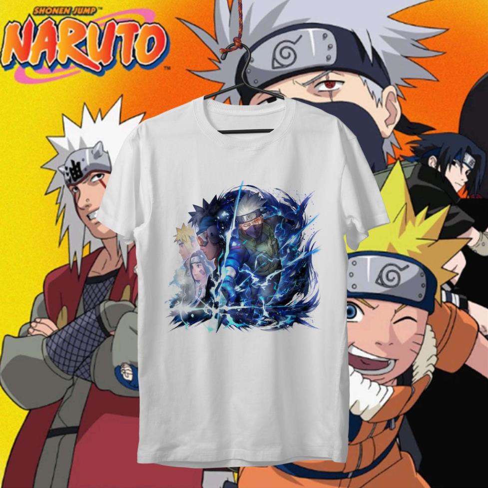 RẺ VÔ ĐỊCH- [KAKASHI] Áo Thun Naruto - Hatake Kakashi cực chất và đẹp - KKS-007