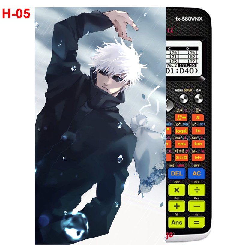 Decal Máy tính CASIO fx570, fx580 anime Jujutsu Kairen