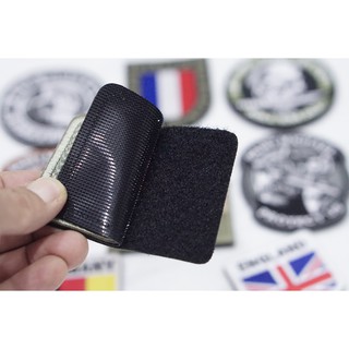 Miếng patch dán logo vải thêu.