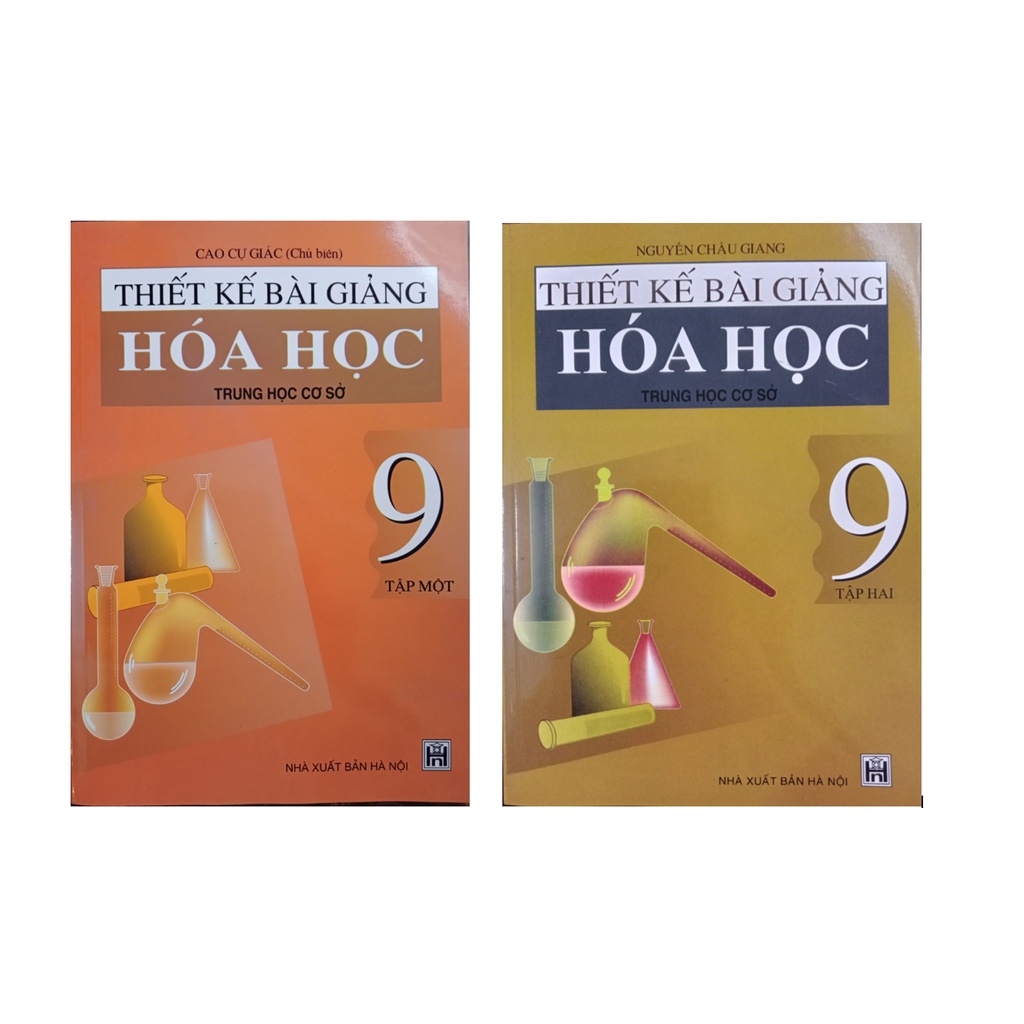 Sách - Combo Thiết kế bài giảng Hoá Học 9 (Tập 1 + Tập 2)