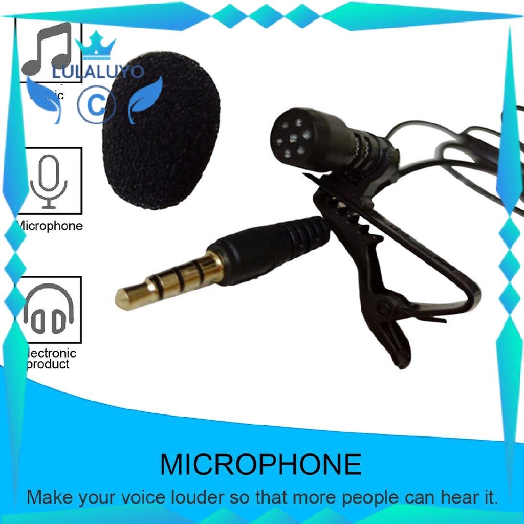 Micro Cài Áo Mini Giắc Cắm 3.5mm