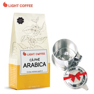 Cà phê bột Arabica Light Coffee - Gói 500gr