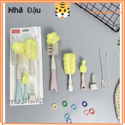 Cọ bình sữa 6 chi tiết