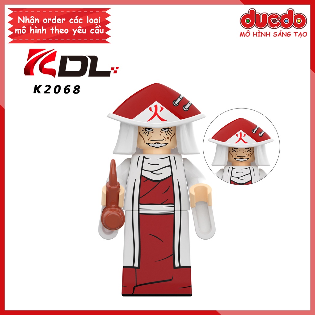 Minifigures các nhân vật Hokage trong Naruto - Đồ chơi Lắp ghép Xếp hình Mô hình Mini KORUIT KDL810