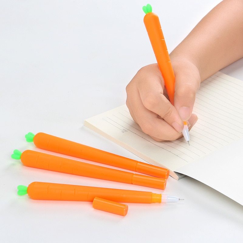 Bút nước củ cà rốt dễ thương