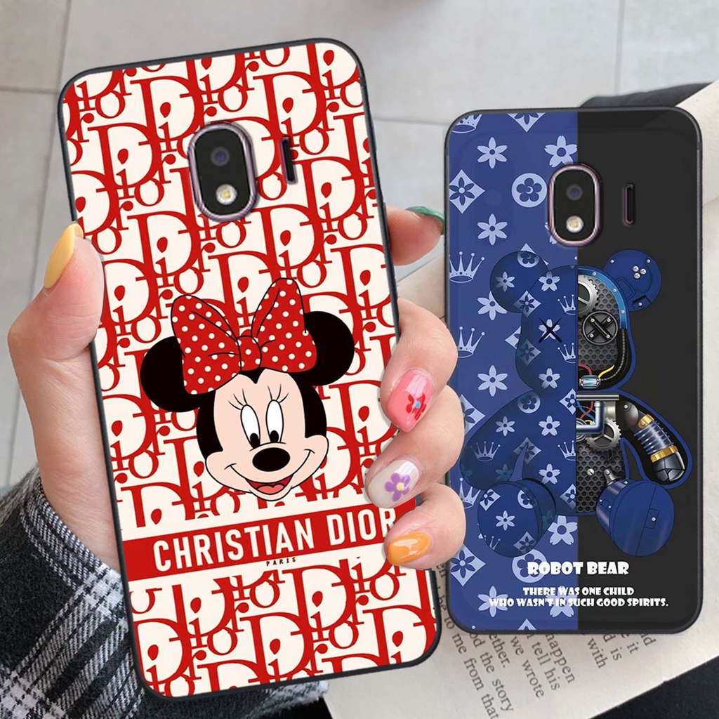 Ốp lưng Samsung J4 2018 hình thương hiệu, thời trang, cute, đáng yêu