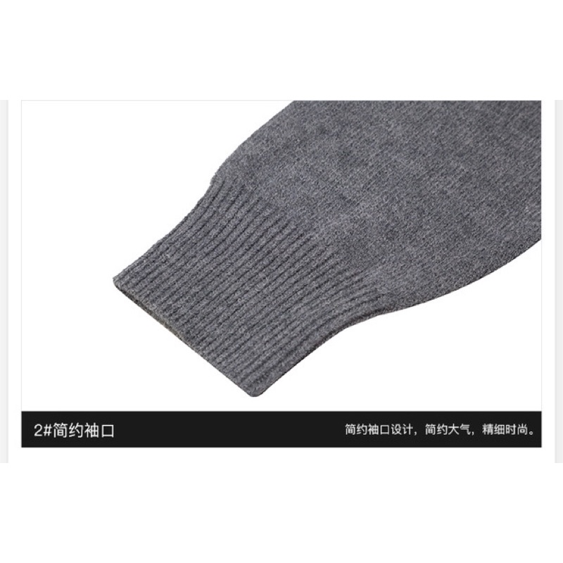 12 màu Áo len trơn  nelly heybig dáng unisex form rộng 39