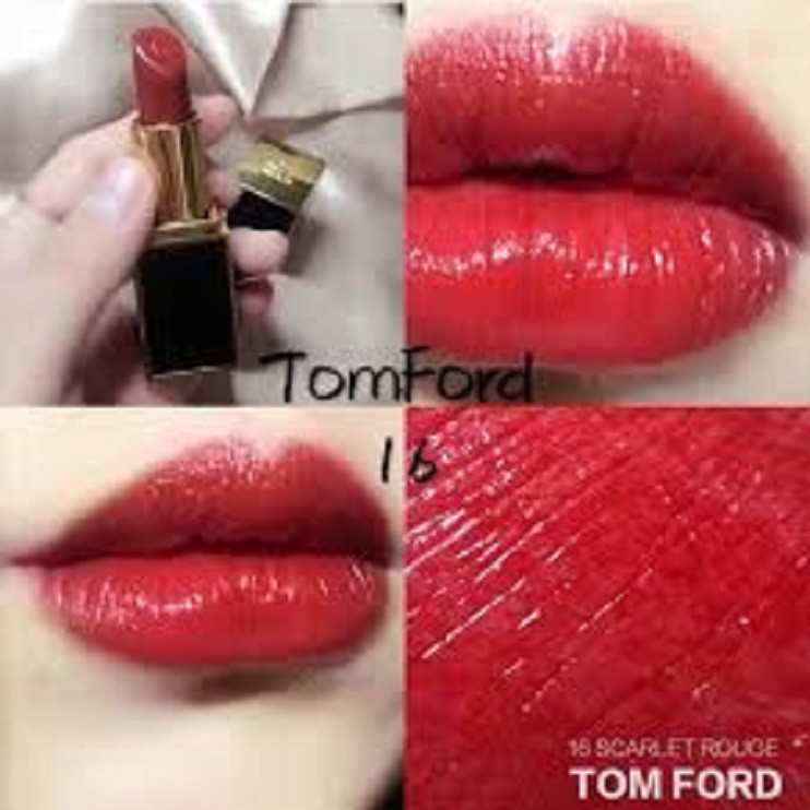 [ Có Bill XUẤT ] SON TOMFORD VỎ ĐEN 10-15-16-80