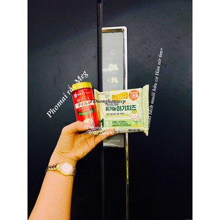 (Date 10/2023tùy vị) bill air Phomai Hàn quốc tách muối hữu cơ 10 miếng tặng kèm đá khô