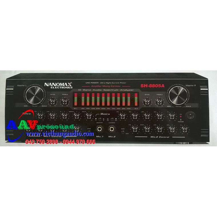 Amply karaoke Nanomax SH-8805A