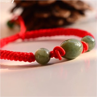 Vòng Tay Chỉ Đỏ Mix Charm Trụ