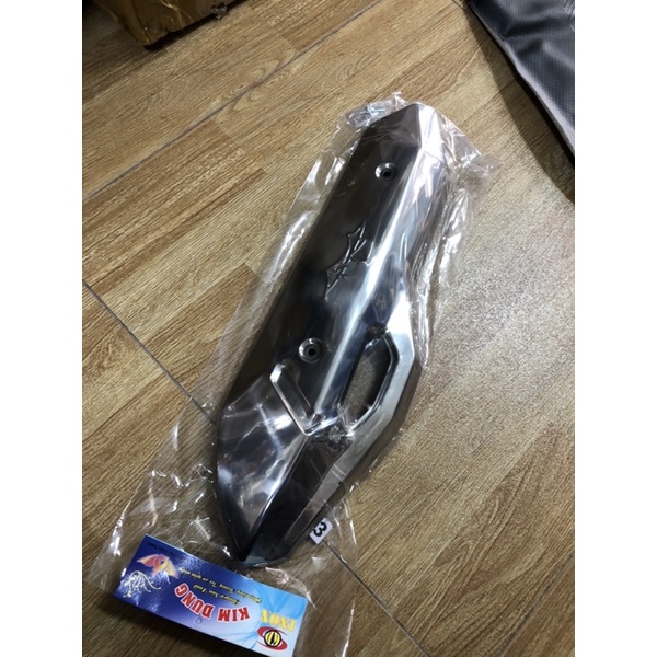 Ốp pô inox cao cấp xe AB Air blade đời 2022-2023