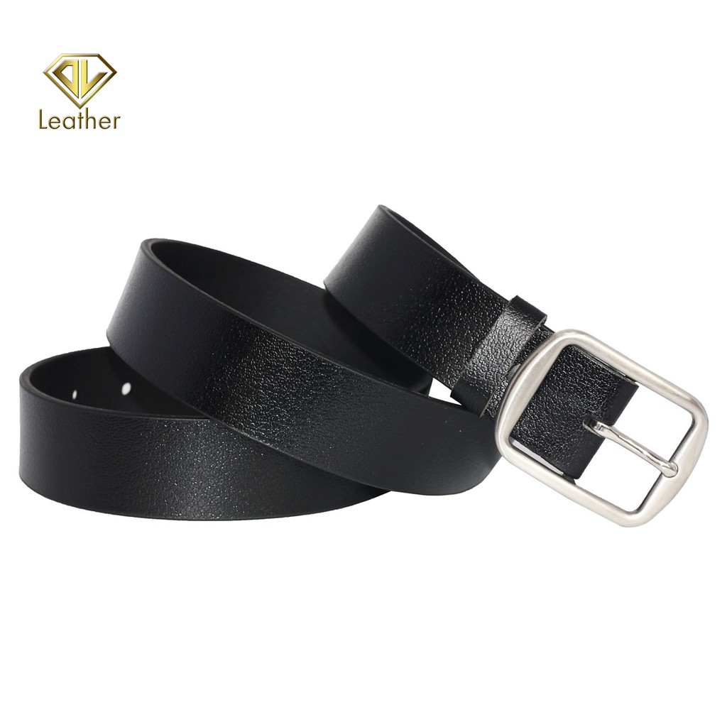 THẮT LƯNG NAM DA BÒ KHÓA KIM LẬT  DLKICN-01