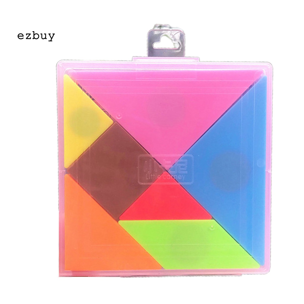 Bộ Đồ Chơi Xếp Hình Tangram Từ Tính Rèn Luyện Trí Thông Minh Cho Bé Mẫu Giáo
