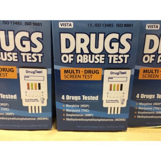 Que thử chất gây nghiện tổng hợp 4 chân Drugs of Abuse Test