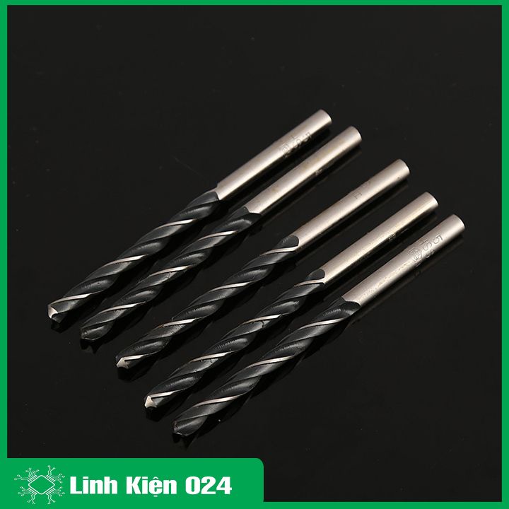 Mũi khoan xoắn thép không gỉ 6542 chống mài mòn đường kính 0.5-5.0mm (1 mũi)