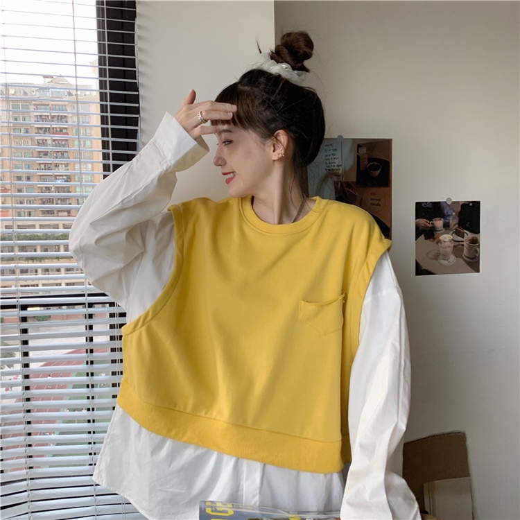 Áo len nữ dài tay cổ tròn thời trang