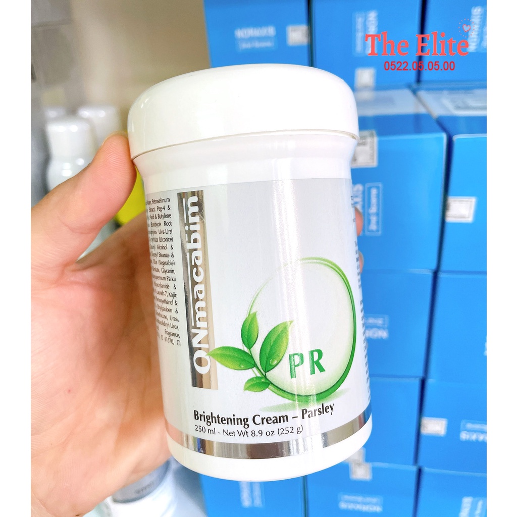 Kem dưỡng ngò tây trắng da Onmacabim BRIGHTENING CREAM PARSLEY PR