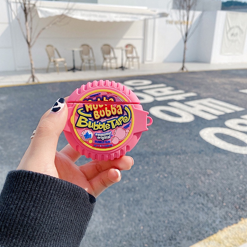 Ốp Điện Thoại Silicon Mềm Hình Hoạt Hình Dễ Thương Có Móc Khóa Carabiner Cho Pro 2 1 / 2 3