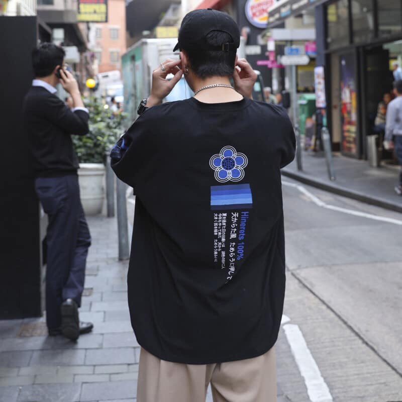 Áo thun tay lỡ form rộng họa tiết Hoa hướng dương - Unisex nam nữ đều mặc được | BigBuy360 - bigbuy360.vn