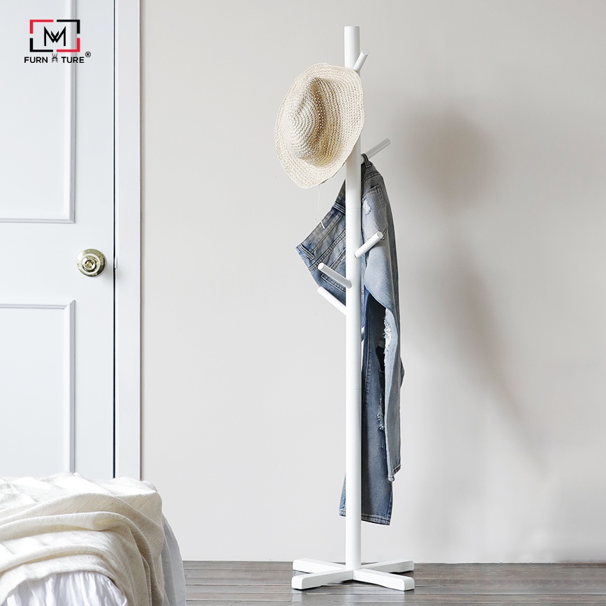 Cây treo quần áo hàn quốc Standing hanger nhiều màu thương hiệu MW FURNITURE - Nội thất căn hộ