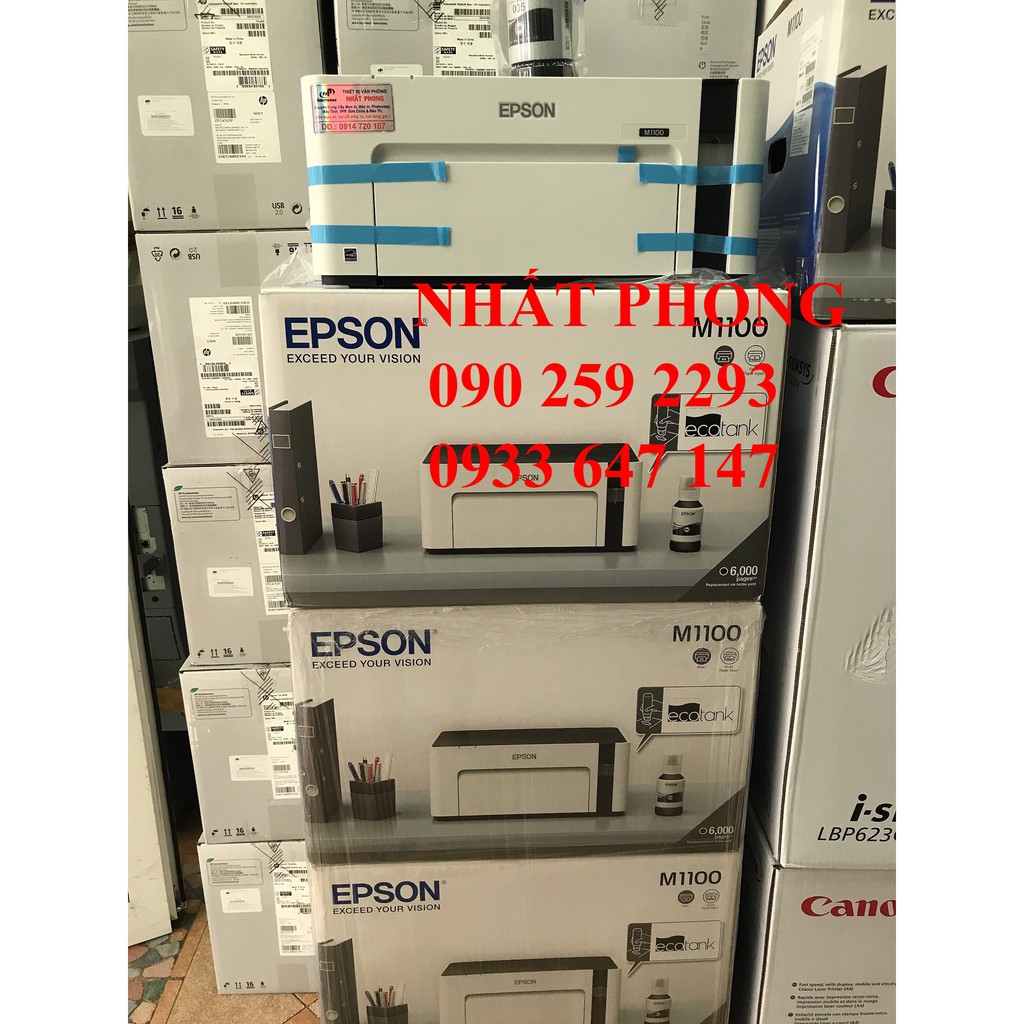 Máy in phun trắng đen Epson M1100