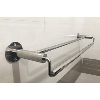 Vắt khăn đôi inox 304-Thanh treo khăn đôi inox 304