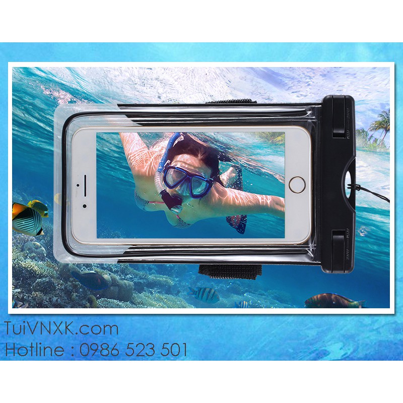 Túi đựng điện thoại chống nước đi biển đi bơi màu ngẫu nhiên