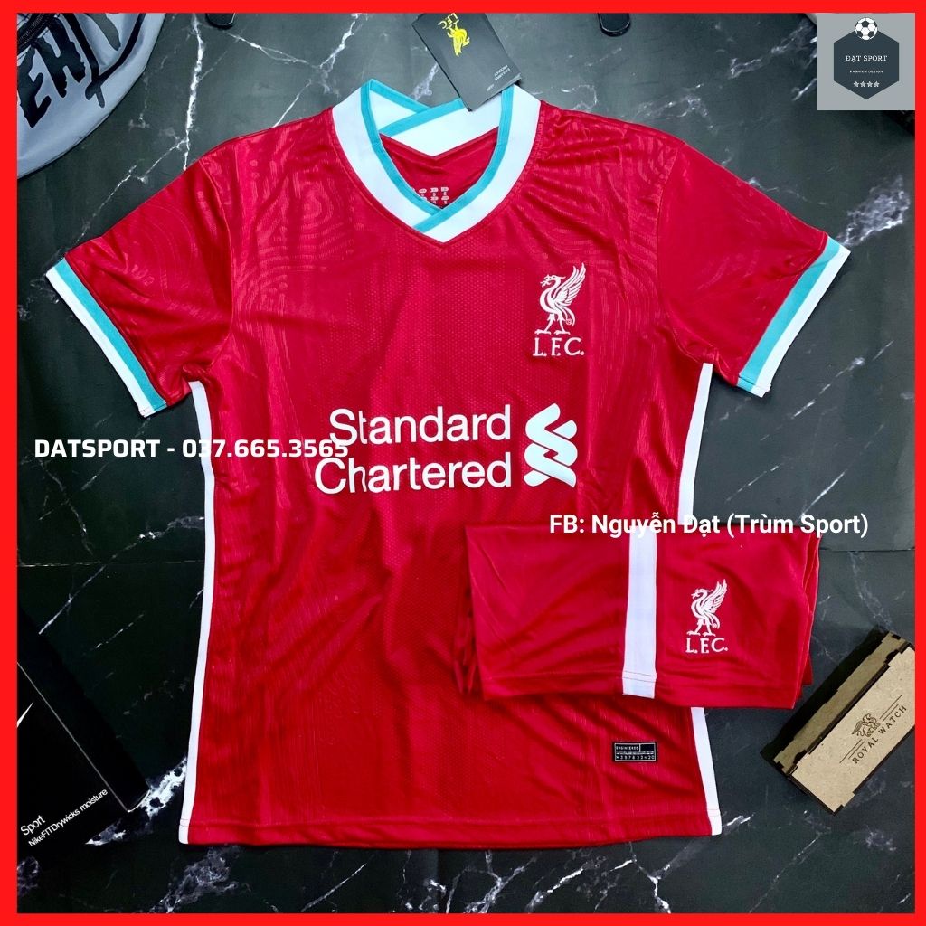 Bộ Áo Đấu Liver Đỏ 2020 ⚡FREESHIP⚡ Bộ Quần Áo Bóng Đá CLB Liverpool Đỏ Sân Nhà 2020. Hàng Thái Cực Mát-Nhẹ-Thoáng