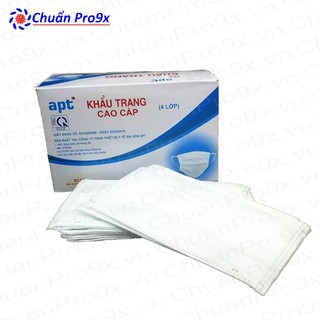 Khẩu Trang Y TẾ APT 4 lớp Hộp 50 cái Trắng