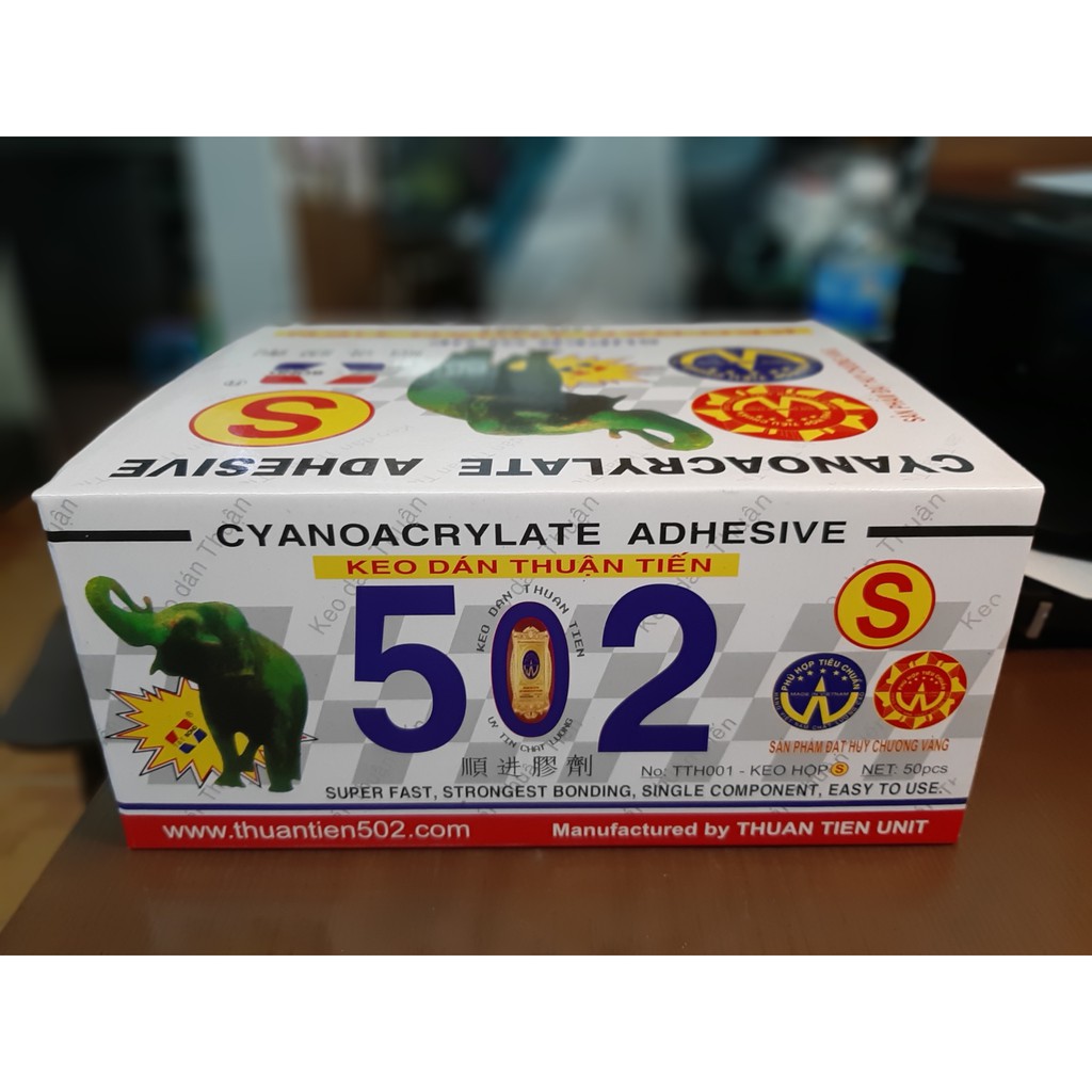 3 Hộp Keo 502 Con Voi S