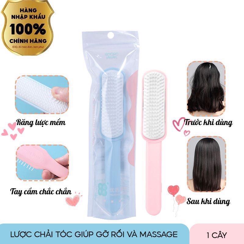 Lược Chải Tóc Giúp Gỡ Rối và Massage Da Đầu LMLTOP Hairdressing Comb