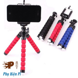 [Siêu Rẻ]  Giá đỡ điện thoại chụp ảnh, xem phim 3 chân bạch tuộc [Phụ Kiện Pi]