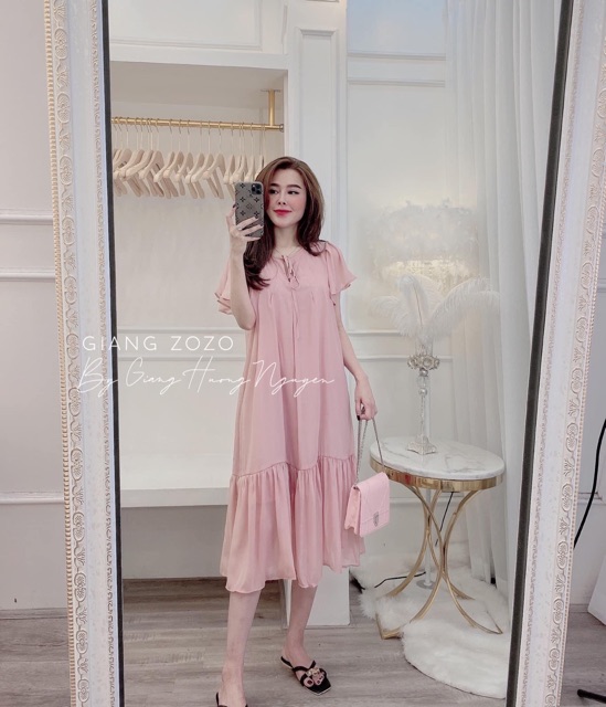 BÁN SỈ VÁY SUÔNG ĐUÔI CÁ VOAN TƠ SANG TRỌNG DK58 | BigBuy360 - bigbuy360.vn