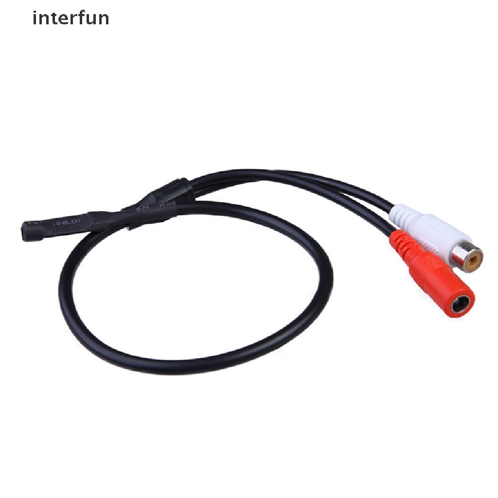 Dây Micro Mini Giấu Kín Cho Camera Giám Sát An Ninh CCTV