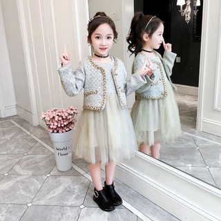 Sét áo váy dạ sweet so hot cho bg