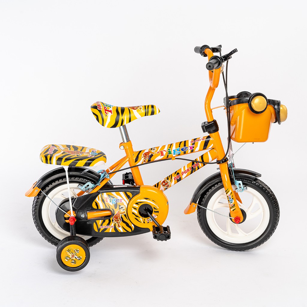 Xe Đạp Trẻ Em 2 Bánh Cọp - Đại Phát Tài- 12 inches 1155XBC06 Dành Cho Trẻ 2-5 Tuổi