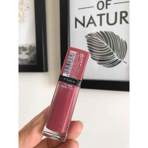 Son kem bourjois velvet 07 Hồng đất BJ 7