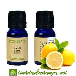 Tinh dầu Chanh vàng Lemon oil, hương thơm tươi mát, sảng khoái, dễ chịu