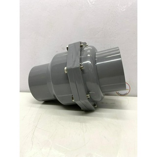 Van nhựa Một chiều phi 90 PVC lá lật