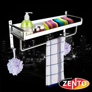 Giá để đồ kế hợp treo khăn hợp kim nhôm OLO501
