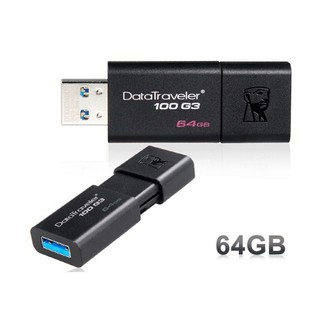 Usb 64gb kington datatraveler 100 g3
