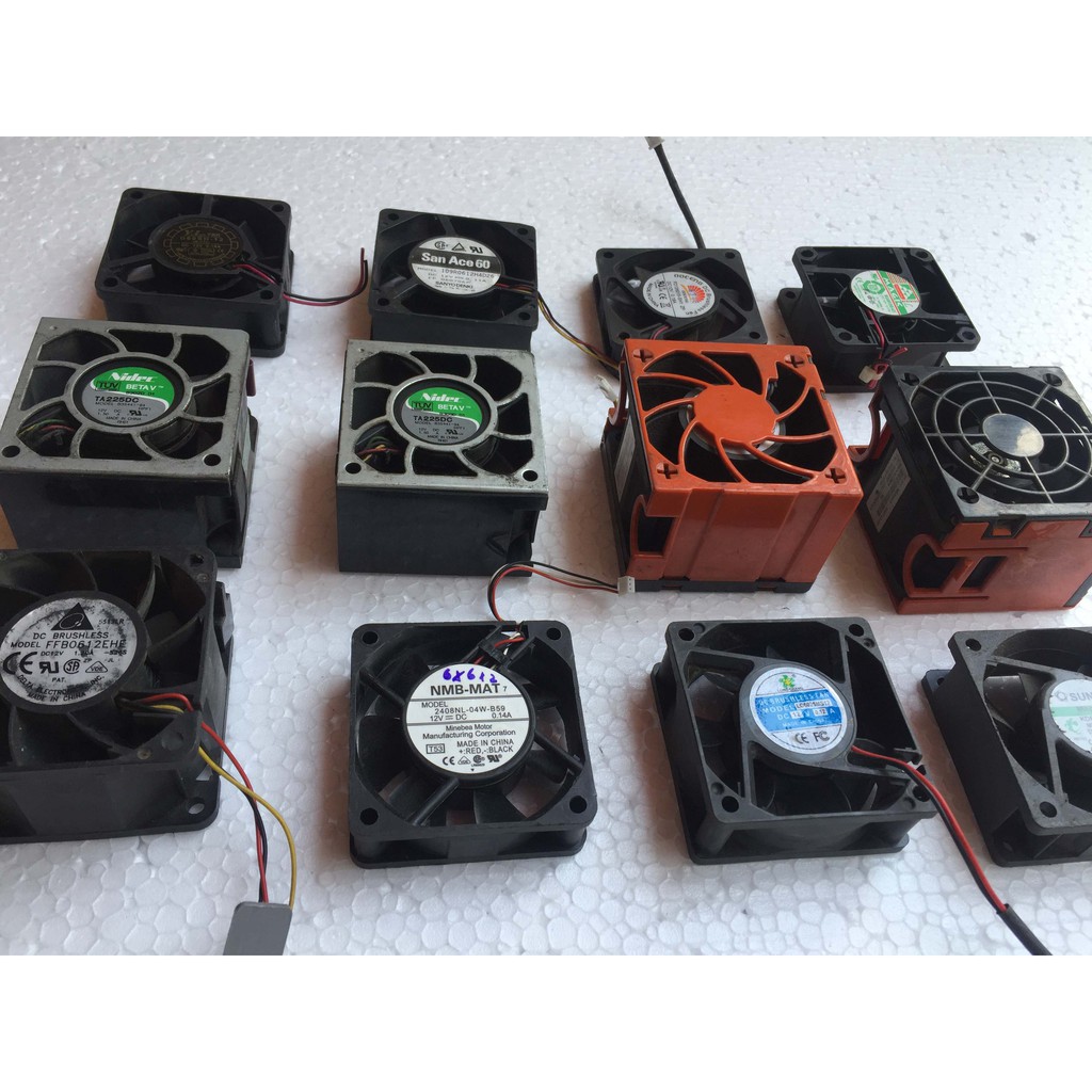 Quạt Fan 12V Fan 6 Siêu Tốc (6x6Cm)